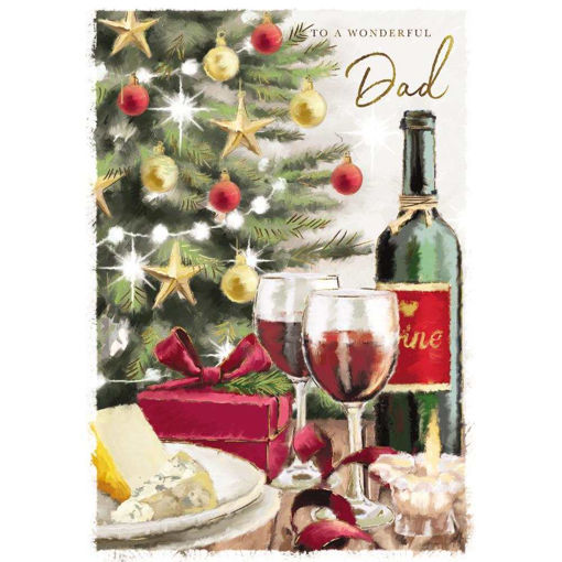 Picture of TO A SPECIAL DAD CHRISTMAS CARD